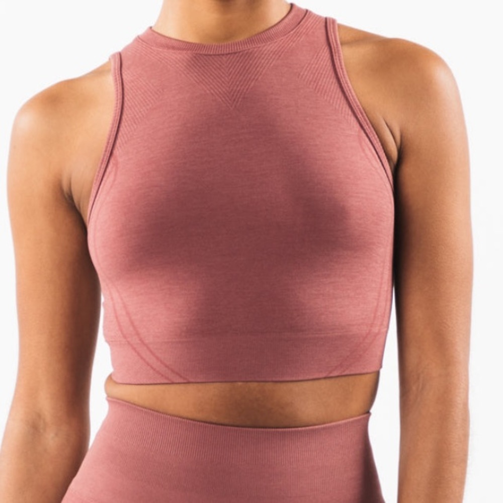 Alphalete Crop Tank - Autumn